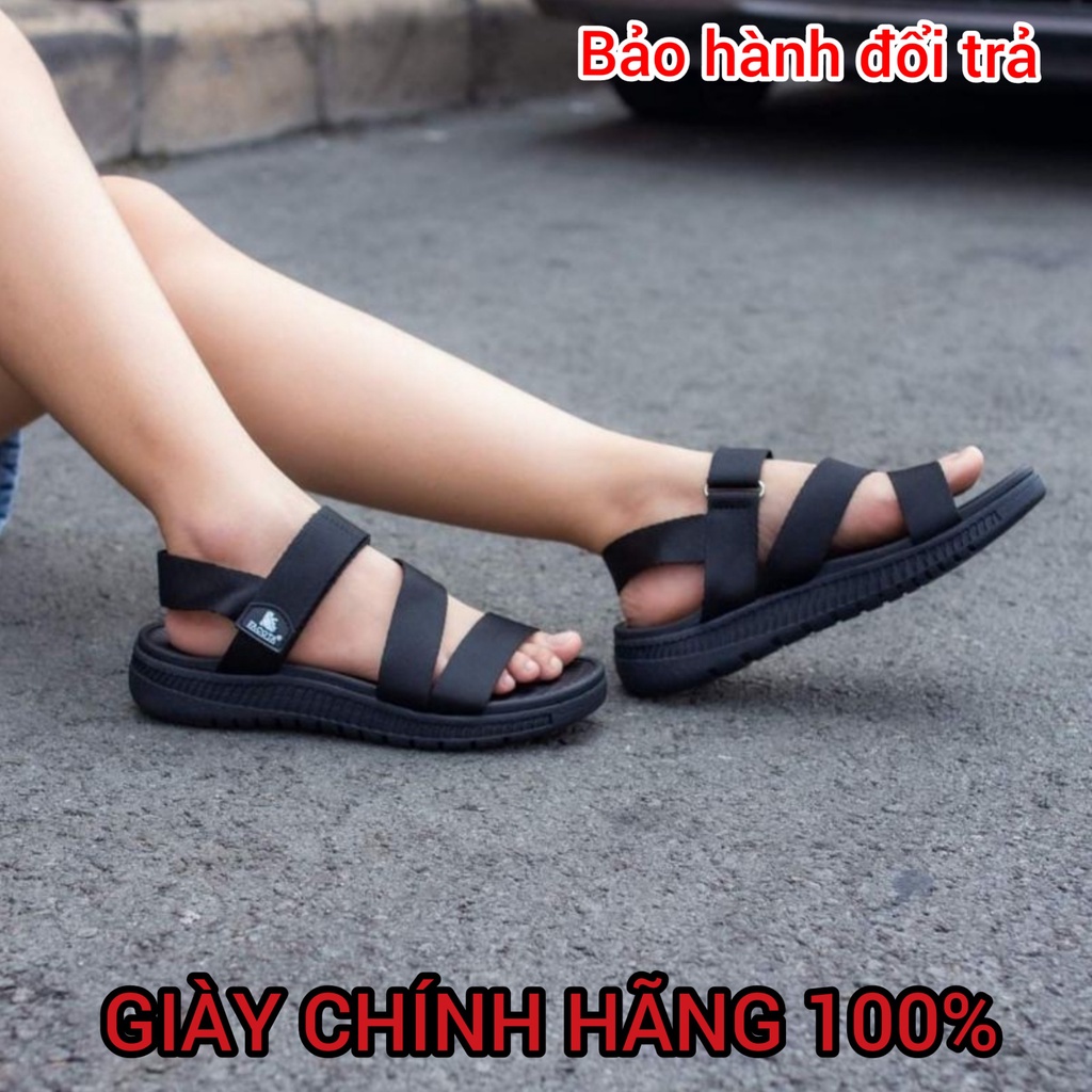 Giày sandal nam, dép quai hậu nữ FACOTA chính hãng quai ngang nam đi học