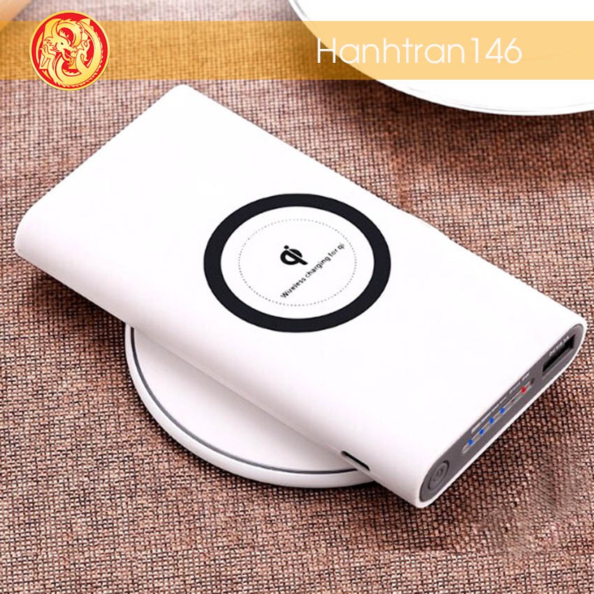 Sạc dự phòng [wifi không dây] sạc pin wireless QI chính hãng