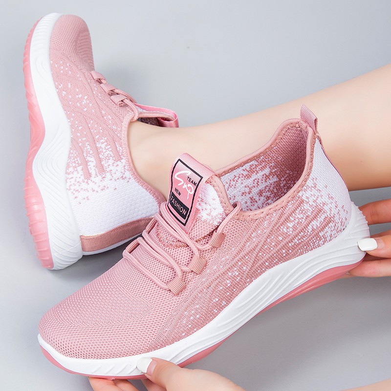 Giày nữ thời trang Giày thể thao mùa hè Giày chạy bộ nhẹ Thoải mái và thoáng khí Giày sneaker Size:36-40