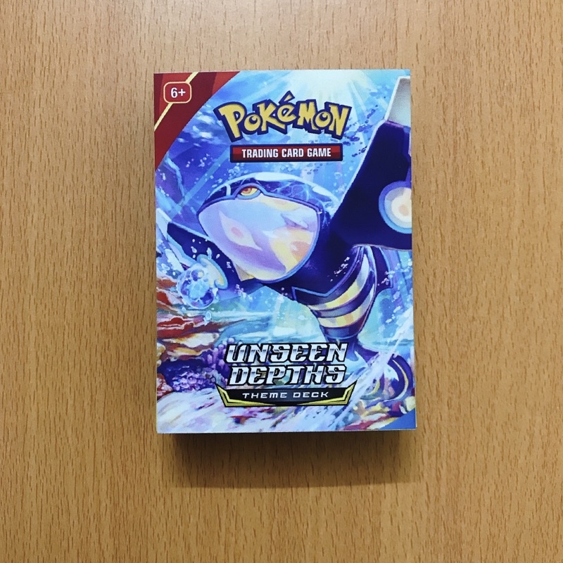 Bộ 60 Thẻ bài Unseen Depths - Pokémon Theme Deck
