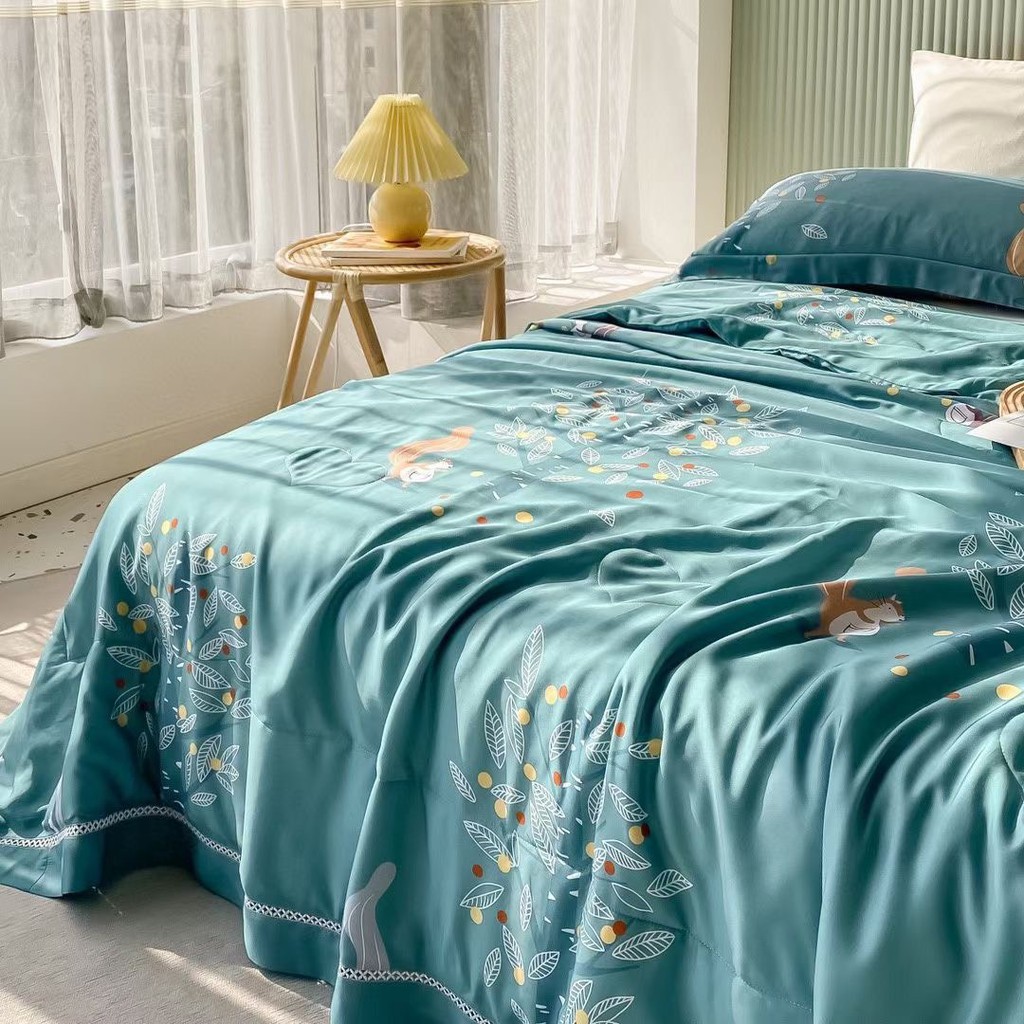 Chăn Hè 60s Cao Cấp Siêu Mát Mềm Mịn 2mx2m2