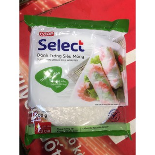 Bánh tráng mỏng co.op select 200g/400g