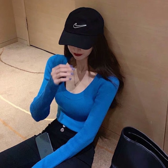 ÁO CROPTOP BODY TAY DÀI CỔ VUÔNG