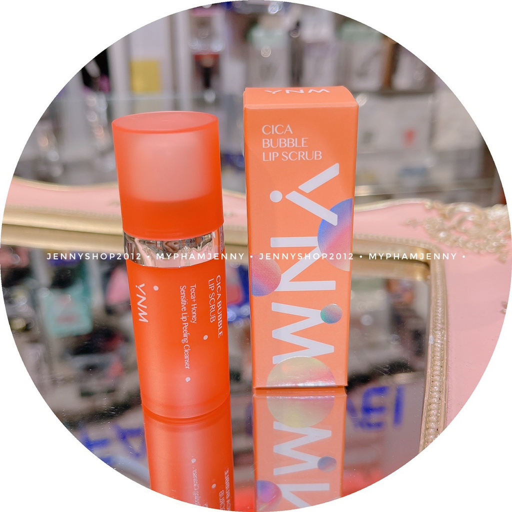 Tẩy Da Chết Môi Sủi Bọt YNM Cica Bubble Lip Scrub