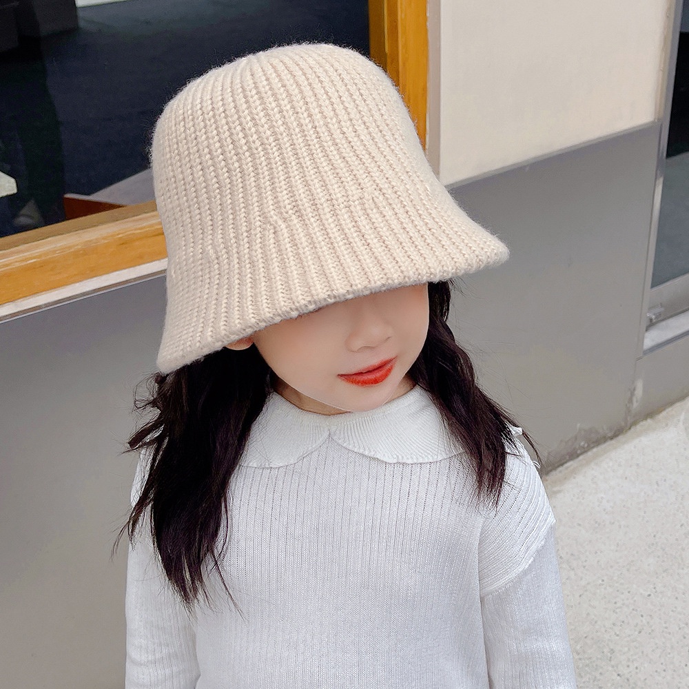 Mũ Len Tai Bèo Phong Cách Hàn Quốc Thời Trang Thu Đông Cho Bé Trai / Gái 3-10 Tuổi F214