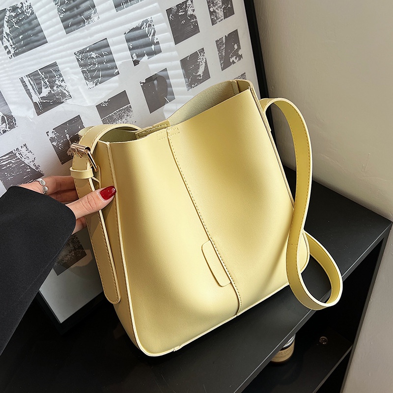 Túi Đeo Vai Màu Sắc Đơn Giản Phong Cách Hàn Quốc Cho Nữ