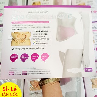 Miếng dán tan mỡ bụng Spa Gelpatch 42 độ C Hàn Quốc