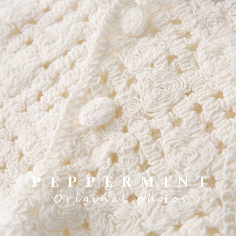 Áo sơ mi chiffon tay dài phối ren phong cách cho nữ 42253