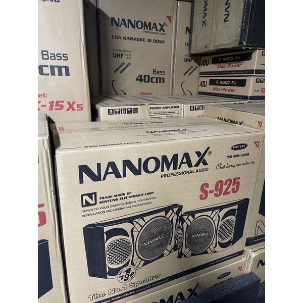 LOA KARAOKE NANOMAX S-925