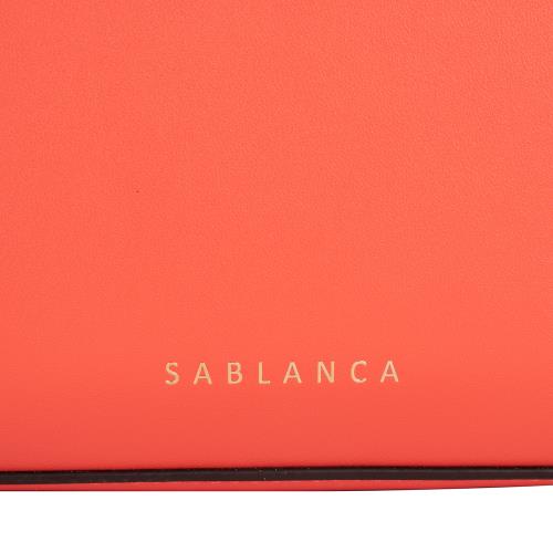 Túi xách tay nữ phối 2 tone màu cỡ nhỏ Sablanca 5051SA0044