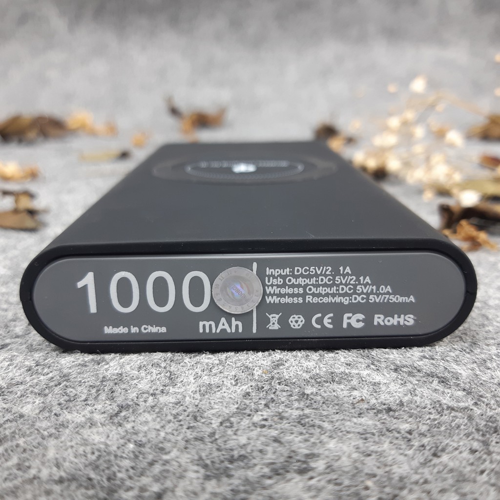 [Hàng Trưng Bày] Sạc dự phòng không dây Unik 10000mAh wireless