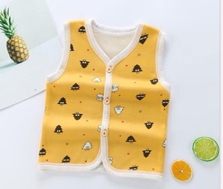 Combo 2 Áo khoác gile nỉ cho bé