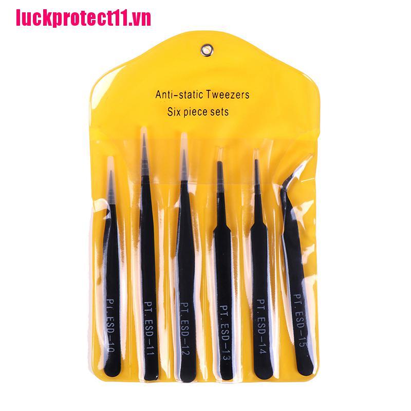 Bộ 6 Nhíp Sửa Chữa Tĩnh Điện Chuyên Dụng