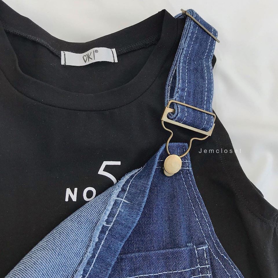 Áo croptop không tay KI - 1629  ( Jem Closet )