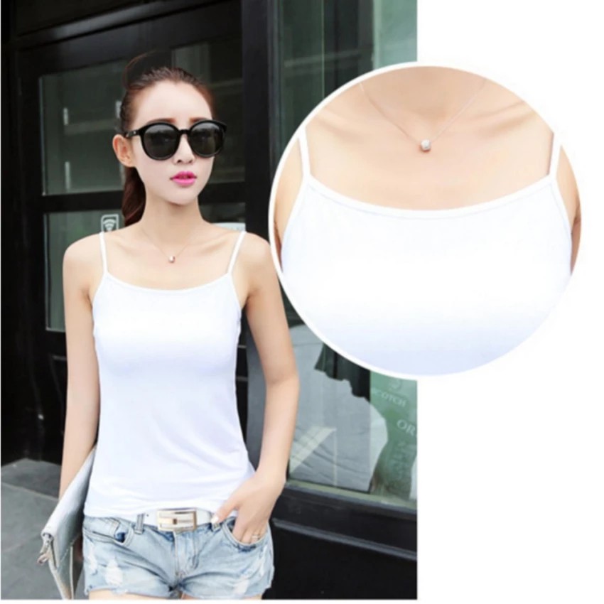 Áo 2 dây cotton mềm dễ MIX đồ