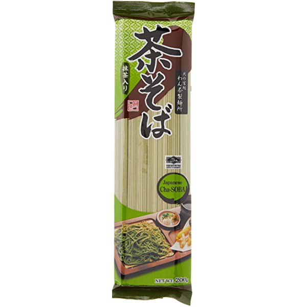 Mì soba trà xanh -Cha-Soba- YAMAMORI - 200g - HÀNG CHÍNH HÃNG