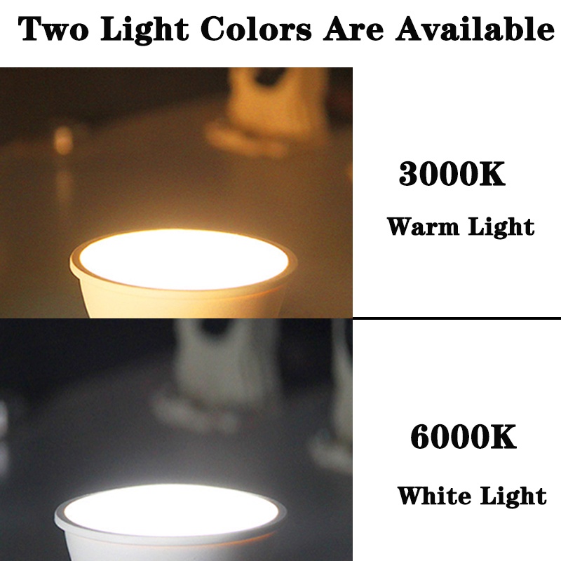 Bóng Đèn led COB E27 E14 GU10 MR16 6W 220V 230V 240V Siêu Sáng Chất Lượng Cao