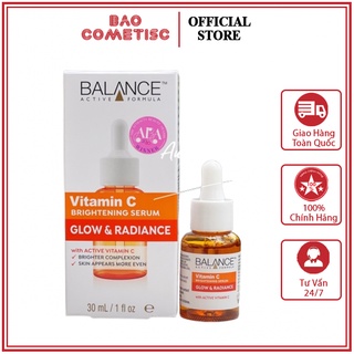 Serum Trắng Da, Mờ Thâm Balance Active Formula Vitamin C Brightening 30ml