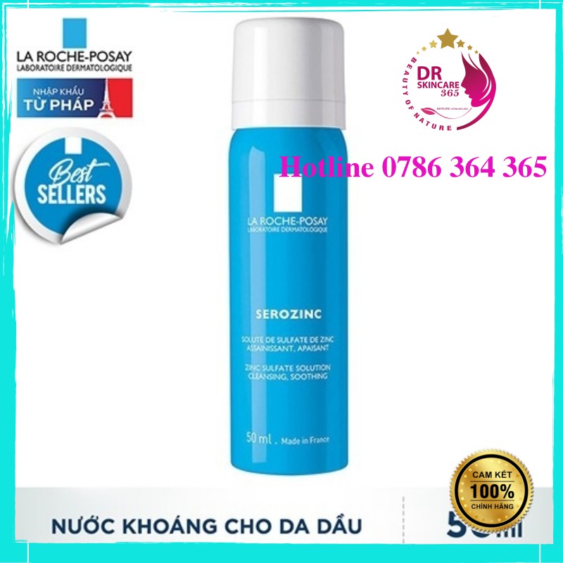 Xịt Khoáng Giúp Làm Sạch Và Dịu Da La Roche-Posay Serozinc Dành Cho Da Mụn (50ml, 150ml, 300ml) | BigBuy360 - bigbuy360.vn