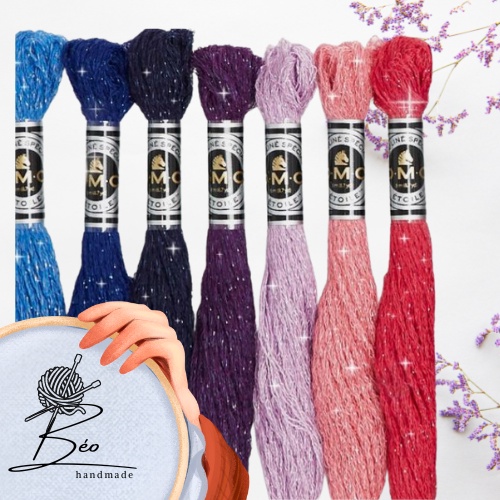 Chỉ thêu lấp lánh chính hãng DMC MOULINE ETOILE