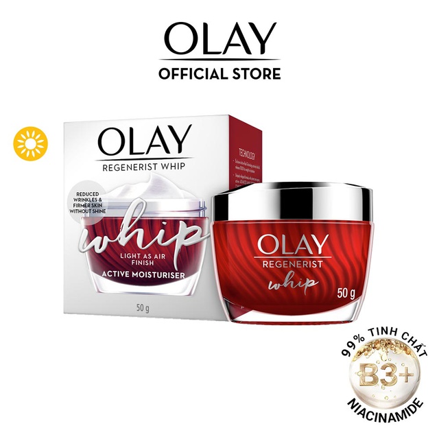 [Mã COSPGSBD  giảm 8% đơn 250K] Kem Dưỡng tái tạo và phục hồi da Olay Regenerist Whip 50g