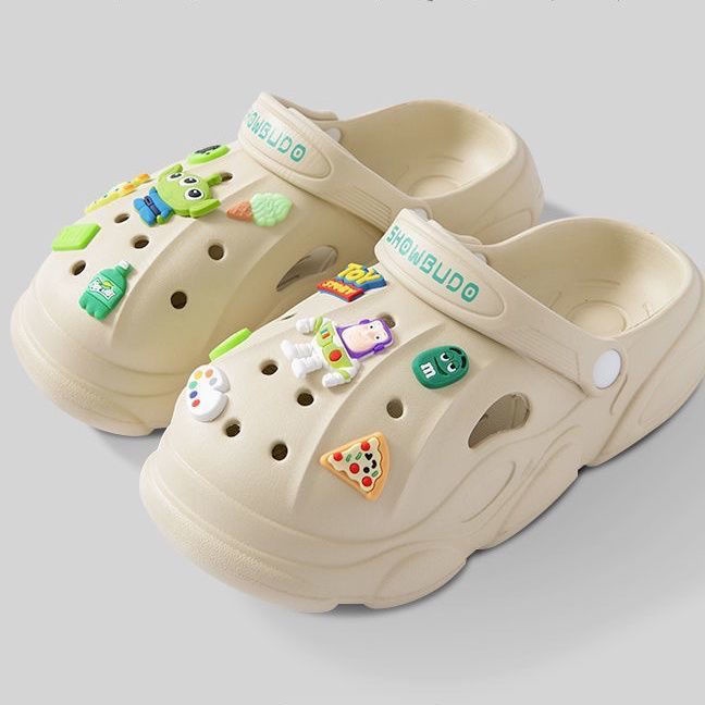 Dép Crocs Đế Dày 3cm Thời Trang Cao Cấp Cho Nữ