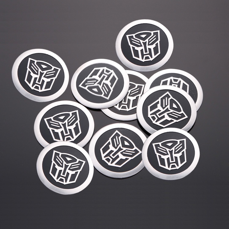 Logo Bằng Nhôm Cứng Trang Trí Xe Mô Tô Yamaha Honda