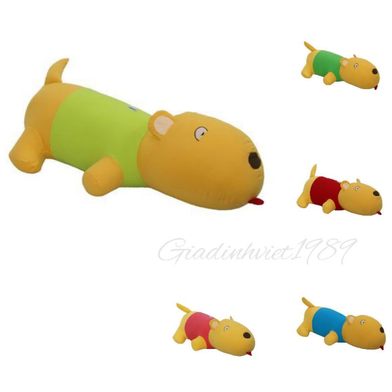 Gối ôm, thú nhồi bông hình chó đầu to Hometex 954x18cm) cho trẻ em