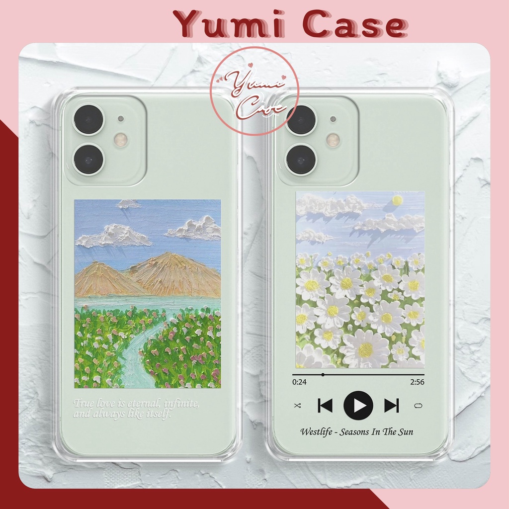 Ốp điện thoại TRANH NỔI Yumi dành cho Iphone, Samsung, Vsmart, Oppo, Huawei, Xiaomi, Vivo, Sony, Nokia, Realme