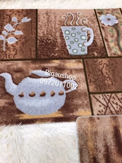 Thảm trải bếp loại đẹp(set gồm 2 tấm)