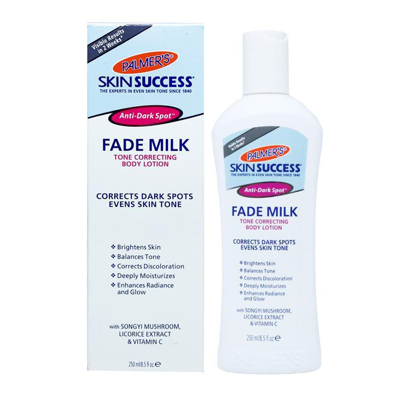 Sữa dưỡng thể trắng da, mờ thâm nám tàn nhang Palmer’s Anti Dark Spot Fade Milk Tone Correcting Body Lotion 250ml