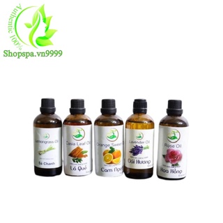 Tinh Dầu Xông, Tinh Dầu Xông Phòng Đủ Vị Quế, Sả Chanh, Oải Hương,Bạc Hà Chai 100ml