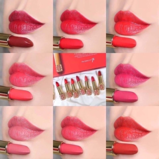 Son môi Hoàng Cung Whoo Luxury Lip Rouge số 18 - Hồng đào