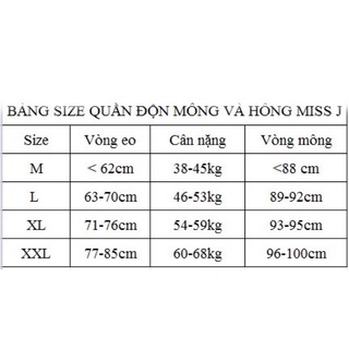 quần độn hông va mông gen bụng cao cấp