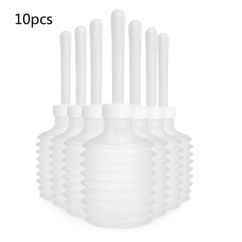Bộ 10 Ống Bơm 200ml Dùng Một Lần Vệ Sinh Hậu Môn