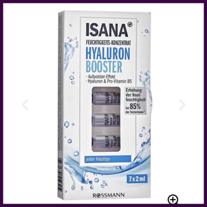 [Nhập Khẩu 100%] Serum Isana Hyaluron Booster dưỡng ẩm và làm sáng mịn da - hàng Đức