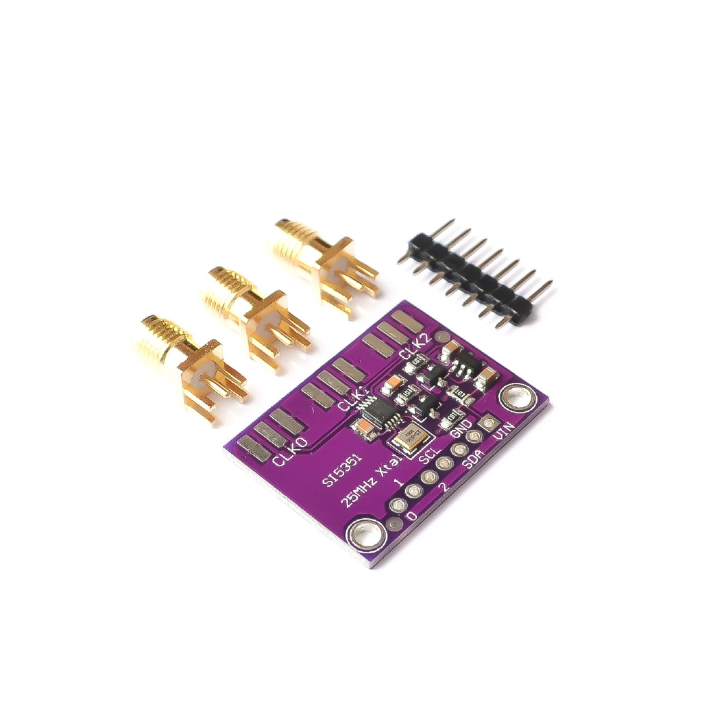 DC 3V-5V 5351 Si5351A Si5351 I2C Clock Generator Breakout Board Module Signal Generator Clock 8KHz-160MHz For Arduino | BigBuy360 - bigbuy360.vn