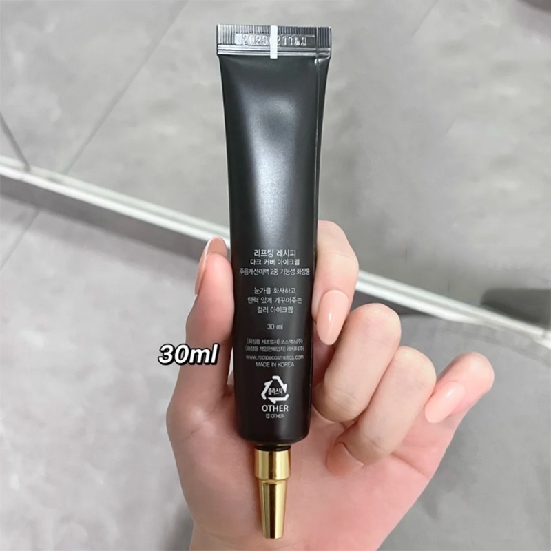 RE:CIPE Kem Dưỡng Da Vùng Mắt Giúp Làm Mờ Quầng Thâm Và Bọng Mắt Dưỡng Ẩm RECIPE 30ml