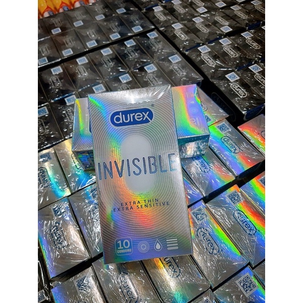 Bao cao su Durex Invisible hộp 10 cái