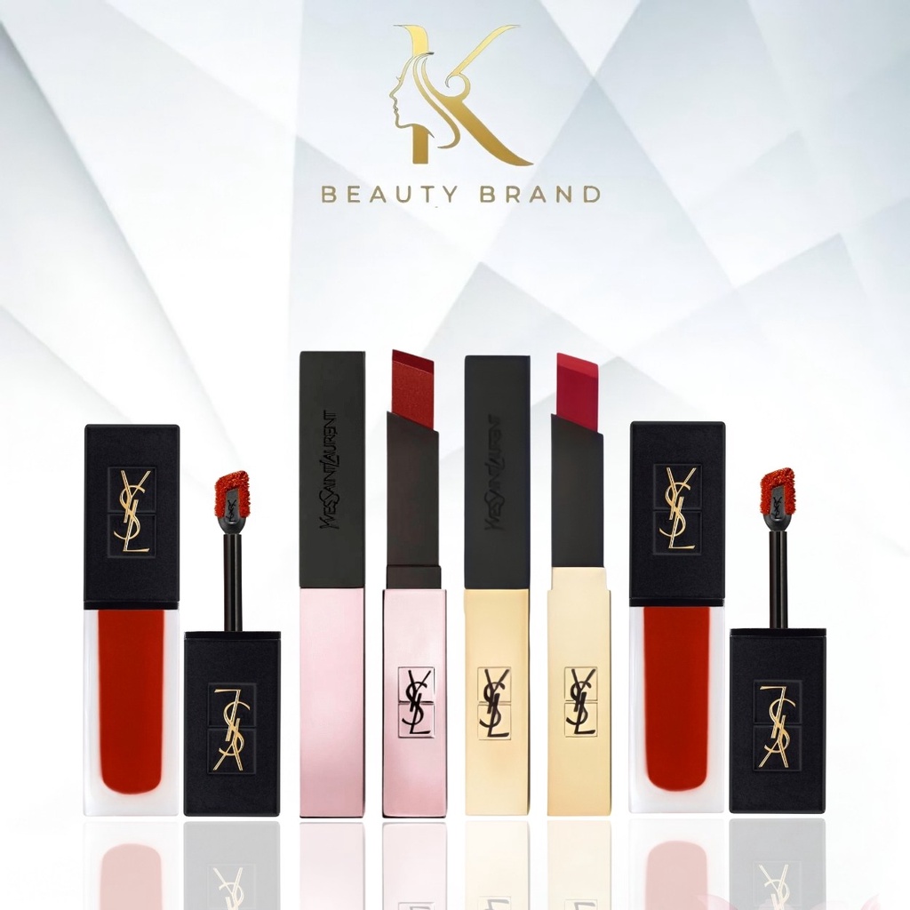 Son YSL Rouge Pur Couture The Slim, YSL Rouge Voluple Shine Full Size Chính Hãng