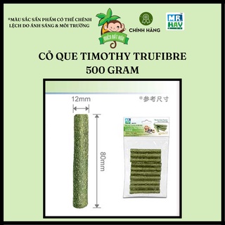Ăn dặm thỏ bọ - Cỏ que Timothy Trufibre chính hãng Mr.Hay 500 gram dành cho thỏ, bọ, chinchilla,...