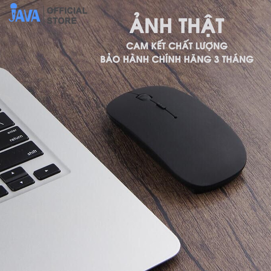 [BLUETOOTH + CHIP USB] Chuột Máy Tính Không Dây Bluetooth và Chip USB sạc pin