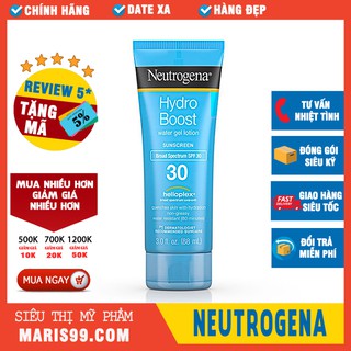 Kem Chống Nắng NEUTROGENA Hydro Boost Water Gel Lotion SPF 30 (88ml) _Xchoice