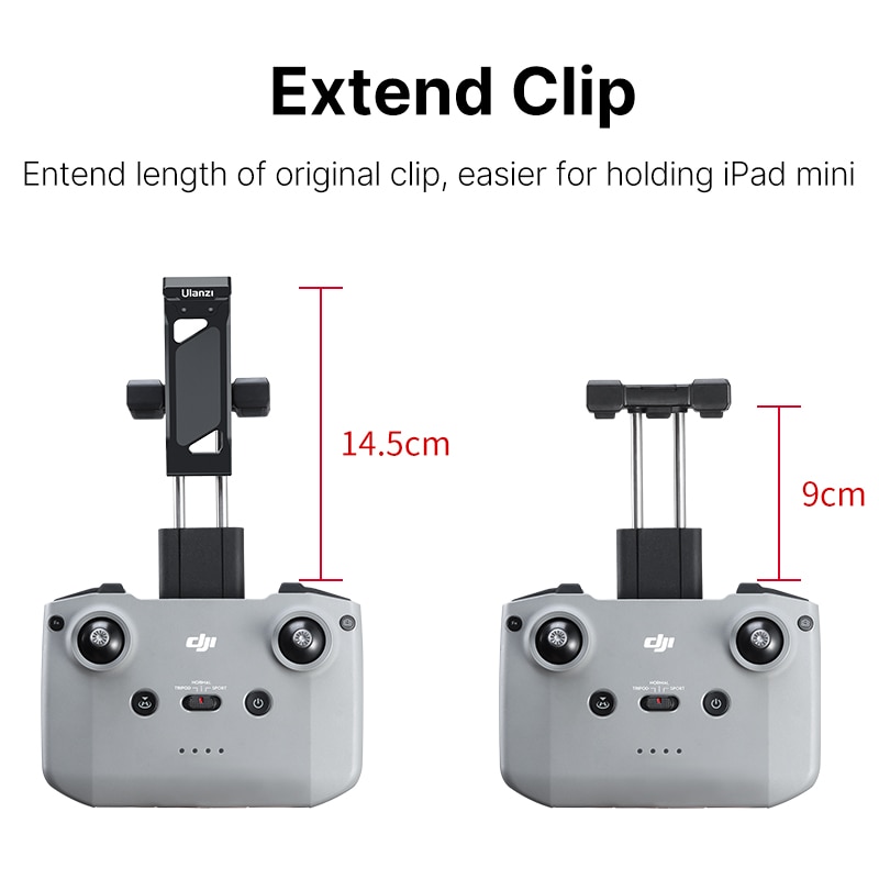 Phụ Kiện Kẹp Mở Rộng Ulanzi Dr-08 Dji Mavic Air 2 Cho Ipad Mini Drone