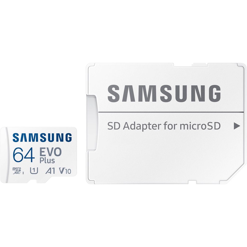 Thẻ nhớ MicroSD 64GB Samsung EVO Plus Class10 A1 V10 130 MB/s - Tốc Độ Siêu Cao