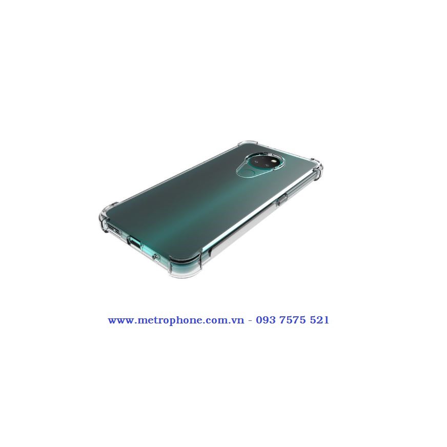 Ốp trong chống sốc 4 góc cạnh cho nokia 7.2 / nokia 6.2 metrophone