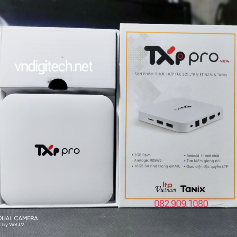Android box Tanix TXP PRO New 2022 - TV BOX GIÁ RẺ CHÍNH HÃNG LTP Việt Nam