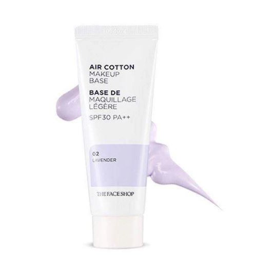 The Face Shop Kem nền trang điểm The Face Shop 35g chiết xuất bạc hà hoa oải hương