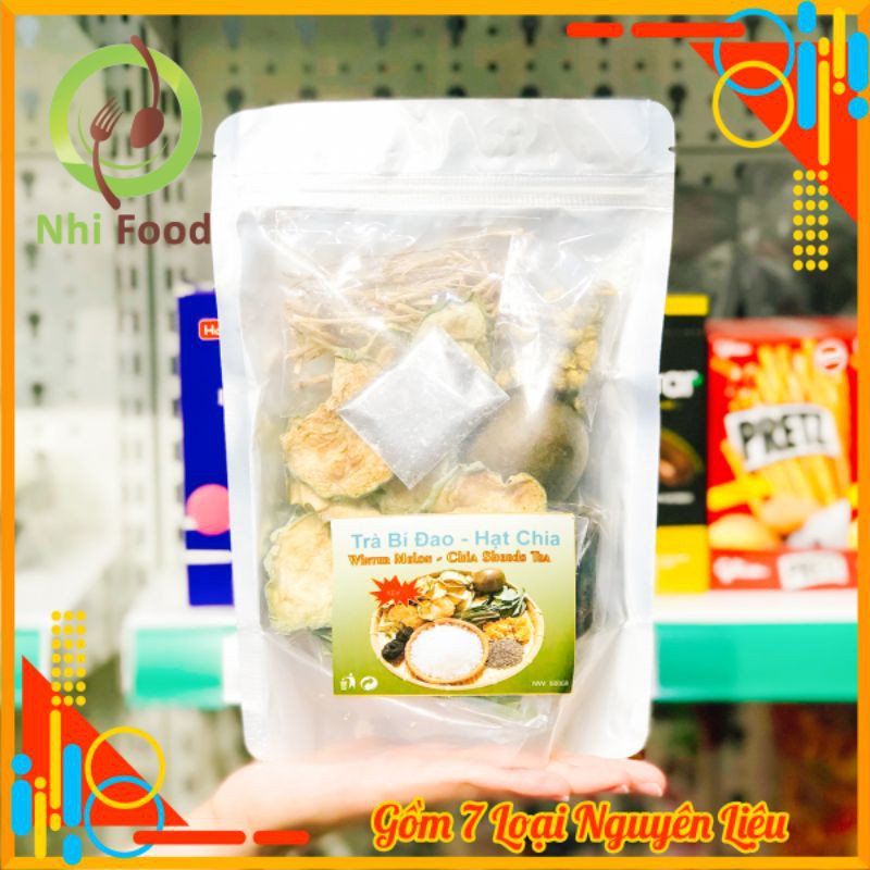 Sâm Bí Đao Hạt Chia Set Gồm 7 Loại Nguyên Liệu