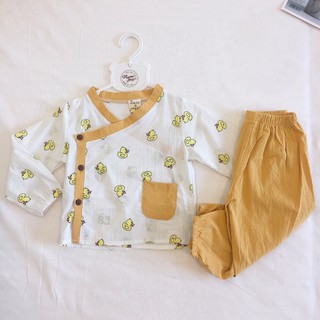 Bộ yukata cho bé mặc nhà( thiết kế mới)